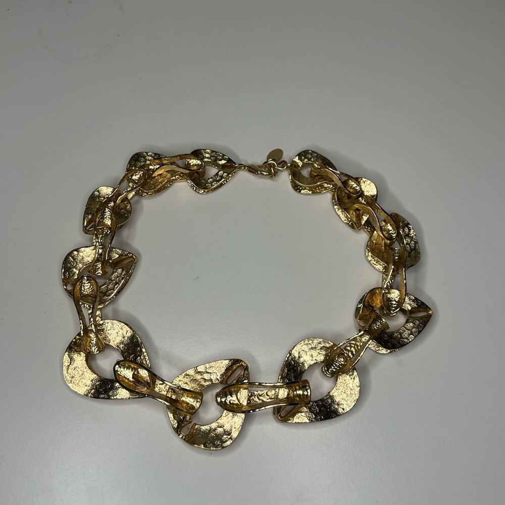 Zara Gold Chain Link Necklace